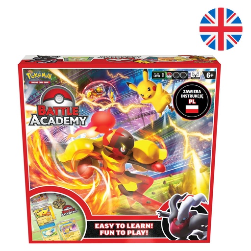 [820650855962] Juego cartas coleccionables Battle Academy Pokemon Ingles