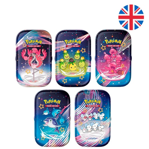 [820650856280] Mini lata juego cartas coleccionables Pokemon ingles