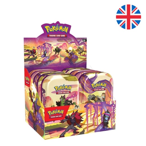[820650858604] Mini lata juego cartas coleccionables Fabula Sombria Pokemon ingles ingles