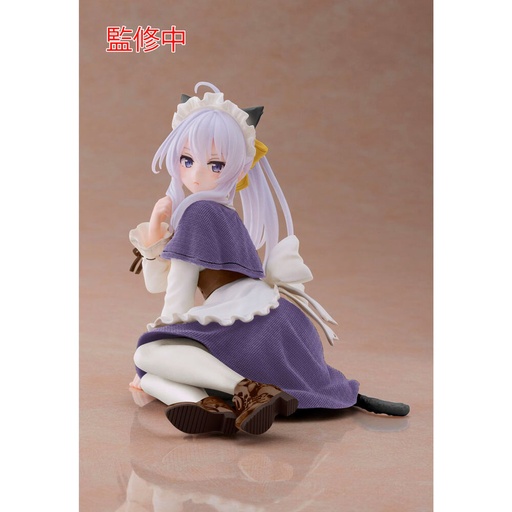 [840342401918] Figura Elaina Cat Maid Renewal edition Desktop Cute Wandering Witch The Journey of Elaina 13cm