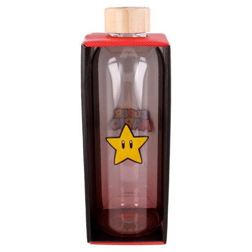 [8412497003839] Botella cristal Super Mario Bros Nintendo 1030ml