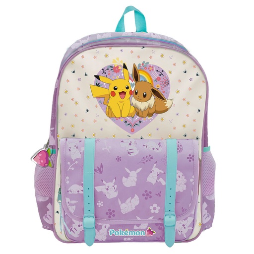 [8426842111506] Mochila Flowers Pokemon 42cm adaptable