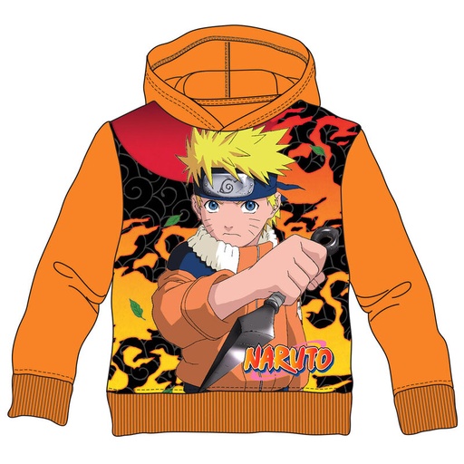 [8435073758480] Sudadera capucha Naruto infantil