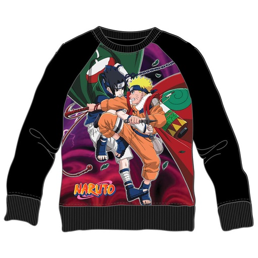 [8435073758954] Sudadera Naruto Sasuke Fight Naruto infantil