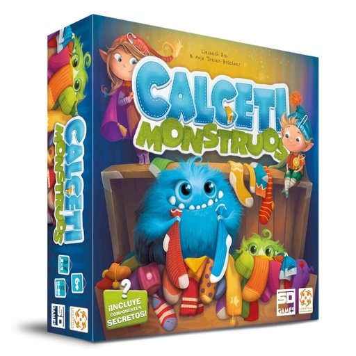 [8435450249631] Juego Calcetimonstruos español