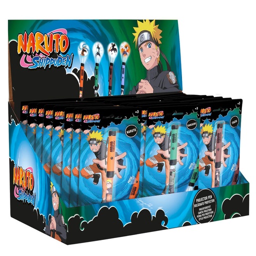 [8435450260490] Boligrafo proyector Naruto Shippuden surtido