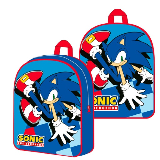 [8435631313199] Mochila Sonic the Hedgehog 30cm
