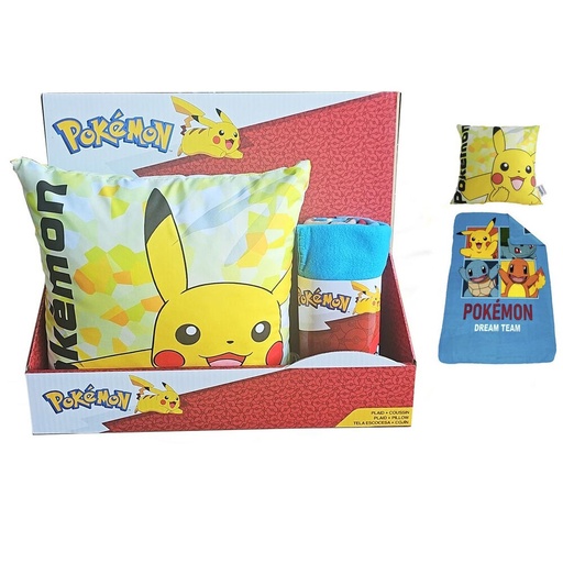 [8435746907764] Set manta polar + cojin Pokemon