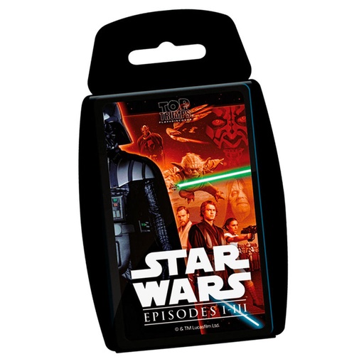 [8437013481687] Juego cartas Star Wars classic Top Trumps