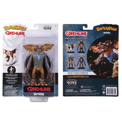 [849421007812] Figura Maleable Bendyfigs Brain Gremlins 15cm