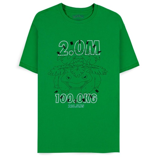 [8718526396775] Camiseta Venusaur Pokemon