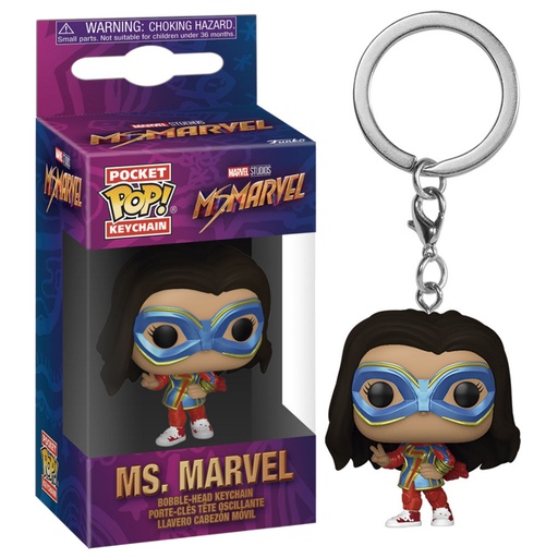 [889698594943] Llavero Pocket POP Marvel Ms. Marvel