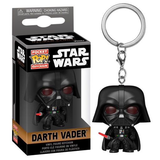 [889698645553] Llavero Pocket POP Star Wars Obi-Wan Darth Vader