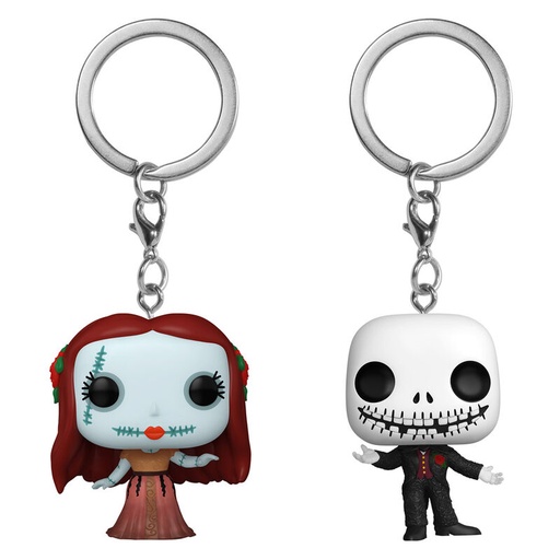 [889698739146] Blister Llaveros Pocket POP Disney Pesadilla Antes de Navidad Jack & Sally