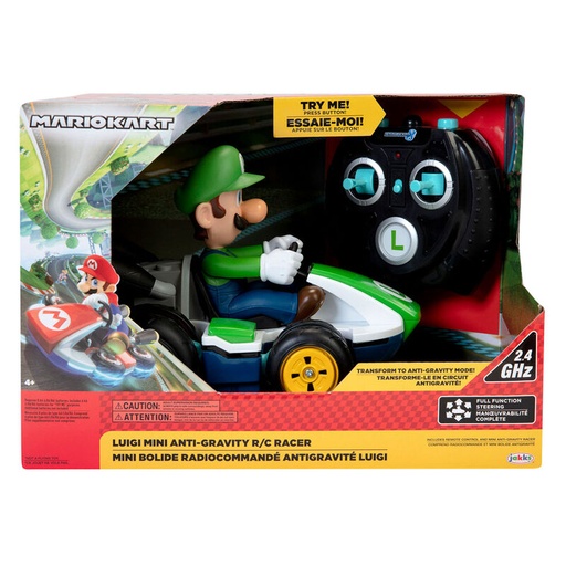 [39897089881] Coche Mini RC Racer Luigi Mario Kart Nintendo radio control