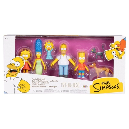 [192995175396] Blister 7 figuras Famila Los Simpsons 6cm