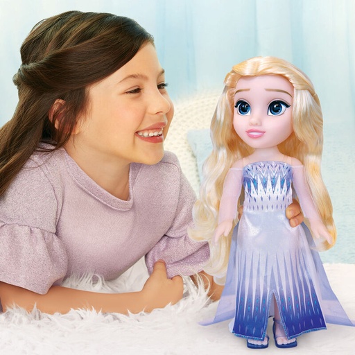 [192995214897] Muñeca Elsa Reina de las Nieves Frozen 2 Disney 38cm
