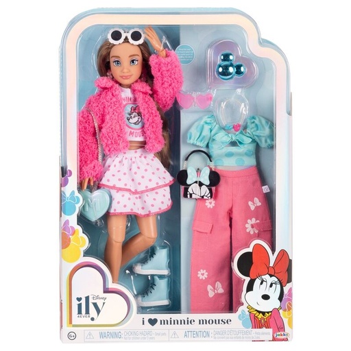 [192995233300] Muñeca Fashion Doll Minnie Disney ily 4Ever 28cm