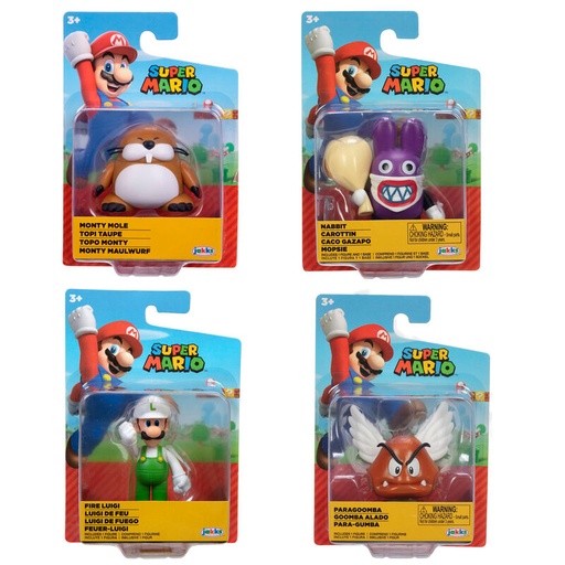 [192995423190] Figura wave 48 Super Mario Bros 6cm surtido