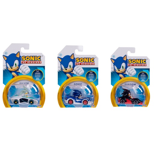 [192995423244] Figura vehiculo wave 7 Sonic the Hedgehog surtido