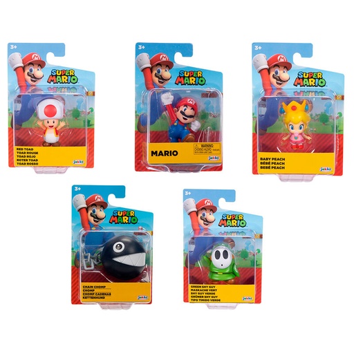 [192995424562] Figura wave 49 Super Mario Bros 6cm surtido