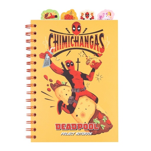 [8435747808329] Cuaderno A5 Deadpool Marvel