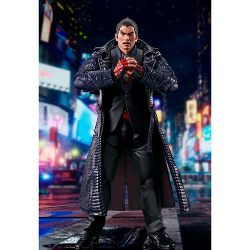 [4573102661319] Figura S.H Figuarts Kazuya Mishima Tekken 15cm