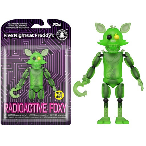 [889698596848] Figura Action Five Nights at Freddys Radioactive Foxy