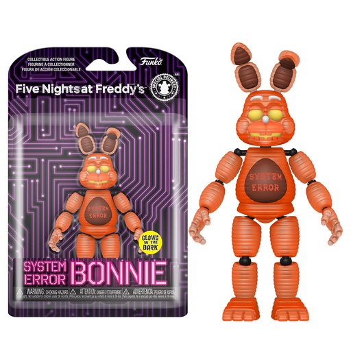 [889698596855] Figura Action Five Nights at Freddys System Error Bonnie