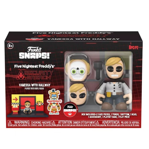 [889698708203] Figura Snaps! Five Night at Freddys Vanessa with Hallway