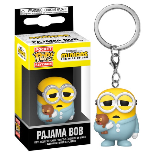 [889698477963] Llavero Pocket POP Minions 2 Pajama Bob