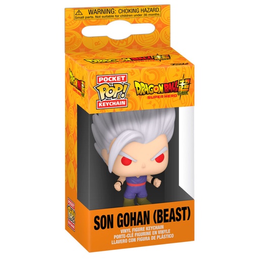 [889698756402] Llavero Pocket POP Dragon Ball Super Super Hero Gohan Beast