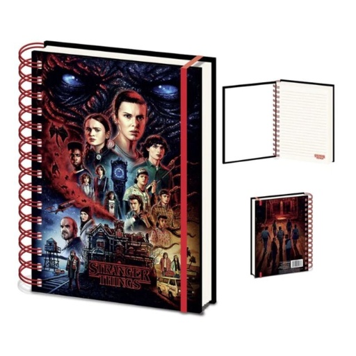 [5056480391676] Cuaderno A5 Stranger Things