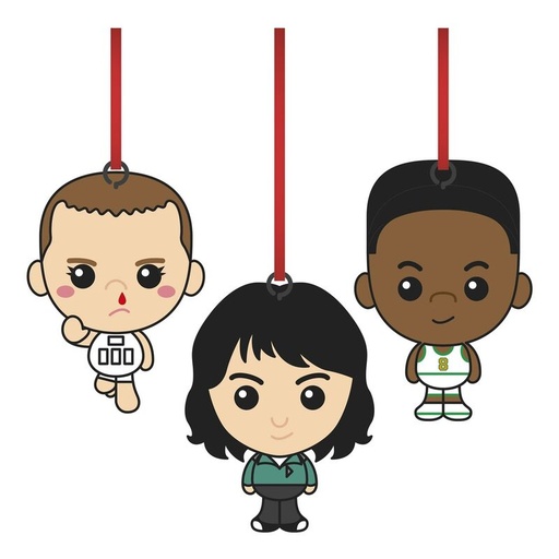 [8435497297565] Set 3 Adornos Navidad Stranger things