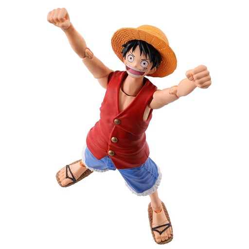 [4573102664730] Figura S.H Figuarts Monkey D Luffy Romance Dawn One Piece 14cm