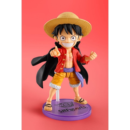 [4573102668127] Figura S.H Figuarts Monkey D. Luffy World Collectable One Piece 7,5cm