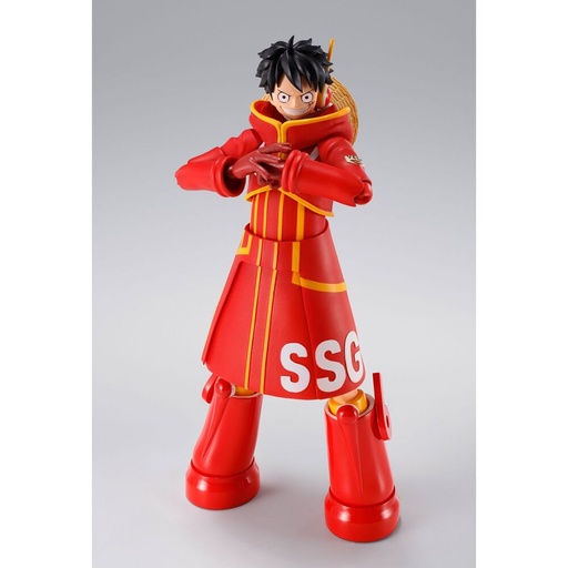 [4573102673558] Figura S.H. Figuarts Monkey D Luffy Future Island Egghead One Piece 15cm