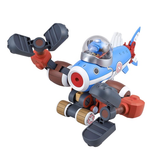 [4573102674449] Figura Chopper Robot 3&#38;5 Chopper Submarine &#38; Chopper Crane One Piece