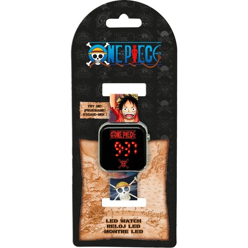 [8435507889520] Reloj led One Piece