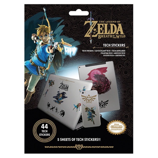 [5050293474069] Pegatinas vinilo The Legend of Zelda Nintendo