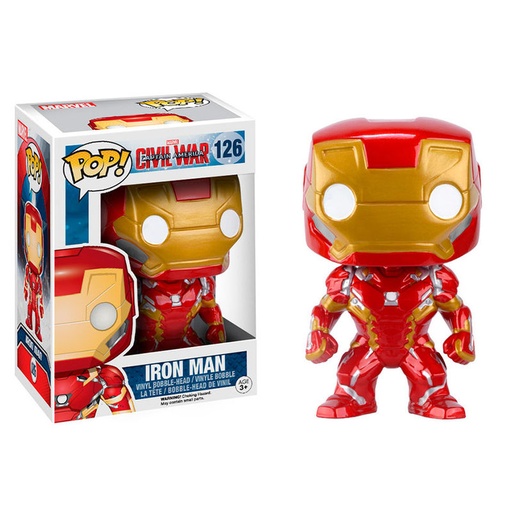 [849803072247] Figura POP Marvel Civil War Iron Man