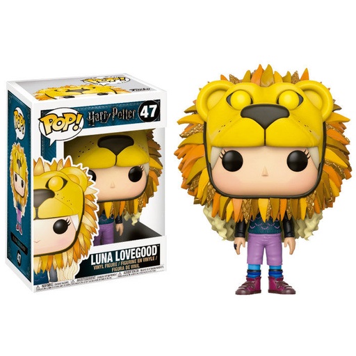 [889698149440] Figura POP Harry Potter Luna Lovegood with Lion Head