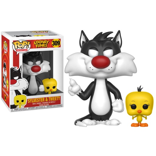[889698219754] Figura POP Looney Tunes Sylvester & Tweety
