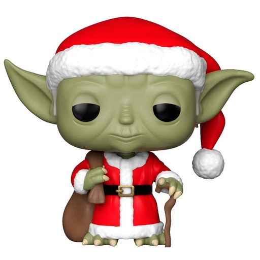 [889698338851] Figura POP Star Wars Holiday Santa Yoda