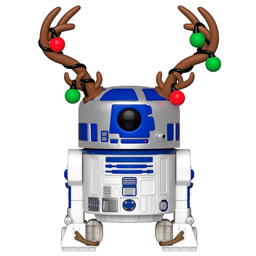 [889698338912] Figura POP Star Wars Holiday R2-D2 with Antlers