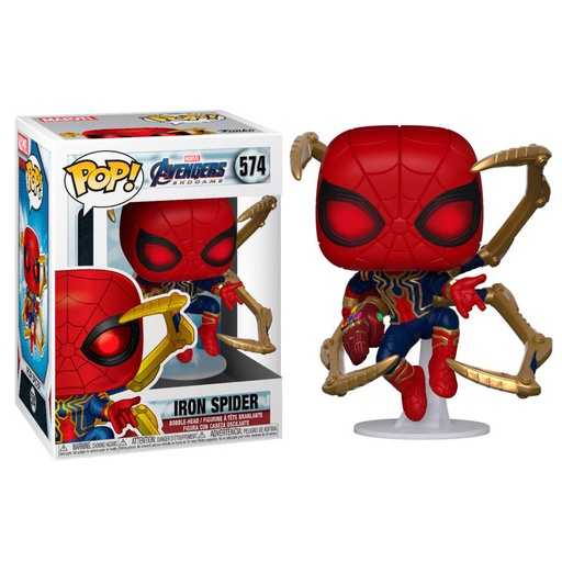 [889698451383] Figura POP Marvel Vengadores Endgame Iron Spider with Nano Gauntlet