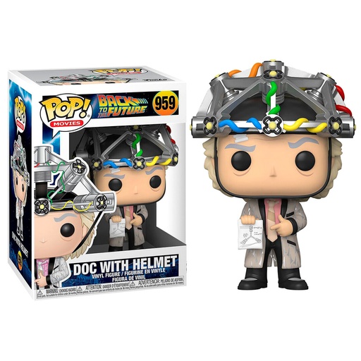 [889698469142] Figura POP Back To The Future Doc with Helmet