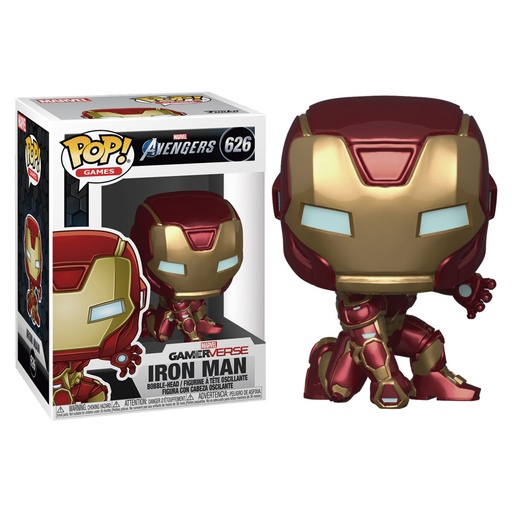[889698477567] Figura POP Marvel Avengers Game Iron Man Stark Tech Suit