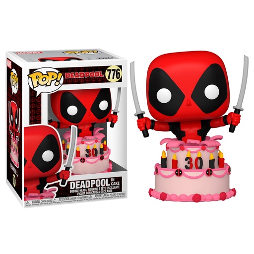 [889698546546] Figura POP Marvel Deadpool 30th Deadpool in Cake