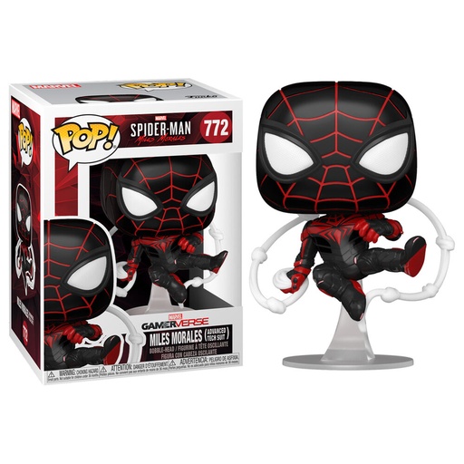 [889698546935] Figura POP Marvel Spiderman Miles Morales Advanced Tech Suit